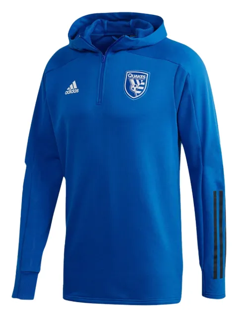 adidas San Jose Earthquakes half-zip sweatshirt Blue FI1445