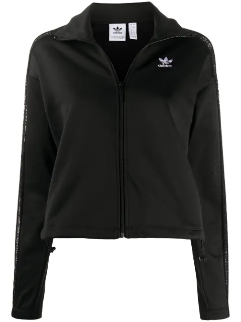 adidas Originals Lace Track Jacket WMNS "Black" Black FM1734