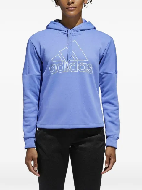 adidas logo hoodie Blue DH8186
