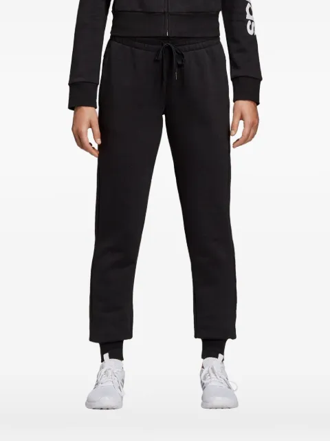 adidas Essentials logo track pants Black DP2399