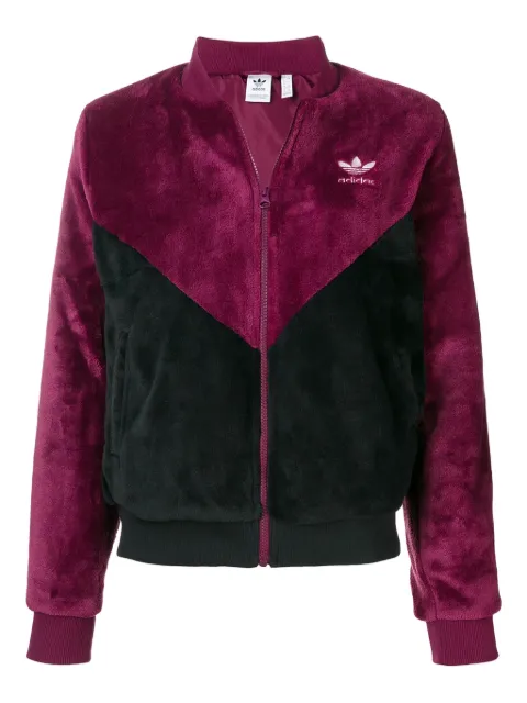 adidas colourblock track jacket Purple DH3002