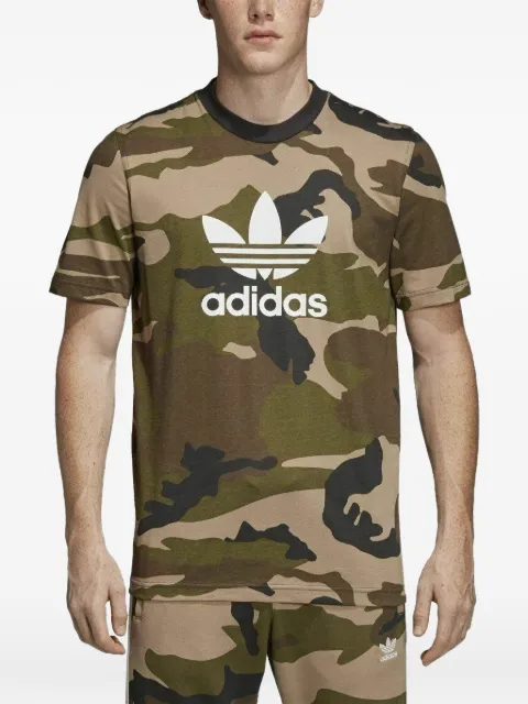 adidas camo T-shirt Green DV2067