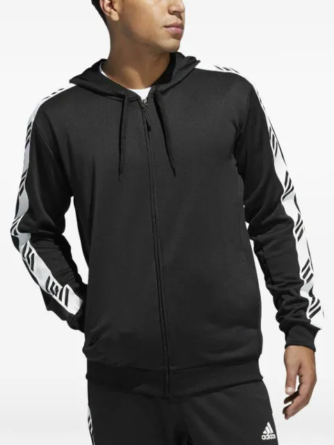 adidas zip hoodie Black DQ0784