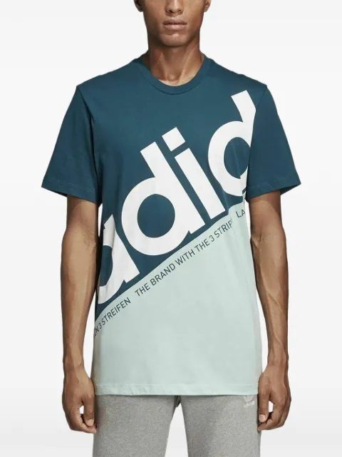 adidas short-sleeve T-shirt Blue DU7681