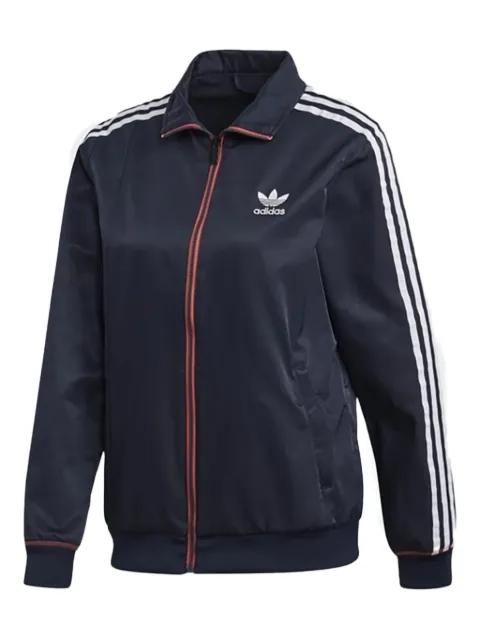 adidas striped track jacket Blue DH2993