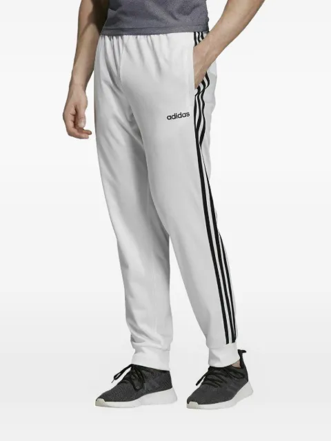 adidas three-stripes tapered track pants White EB3988