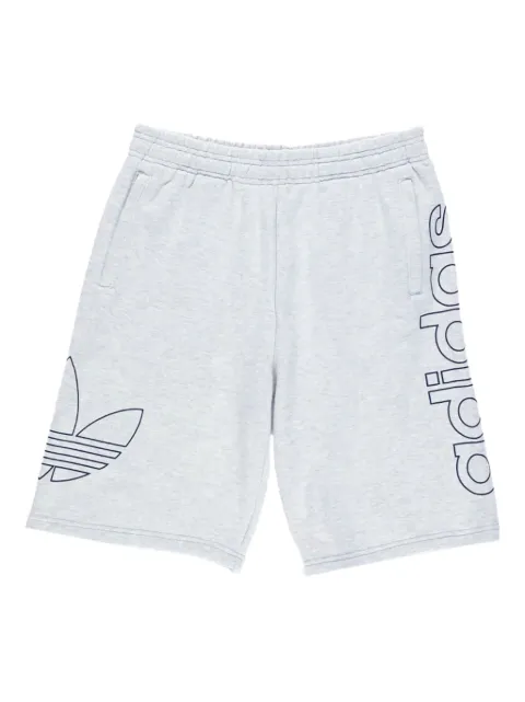 adidas outline french terry shorts Grey DV3272