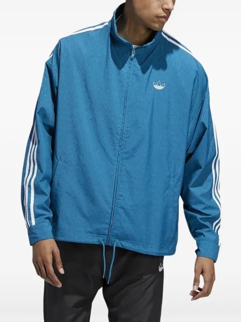 adidas logo-detail jacket Blue ED6269