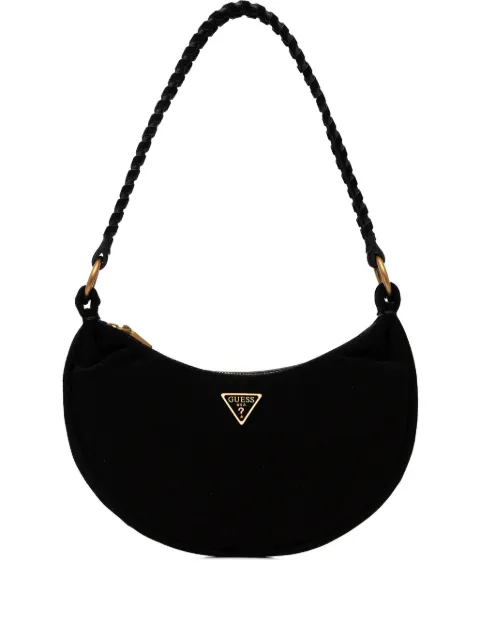GUESS USA mini Amita logo-plaque tote bag Black HWSB9539720