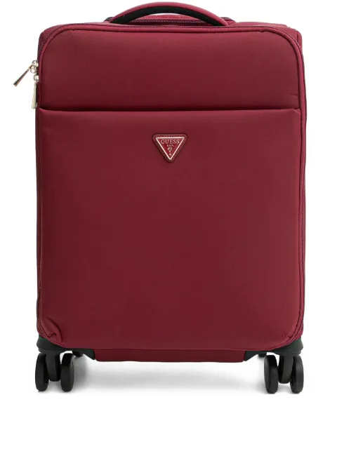 GUESS USA logo-plaque luggage Red TWNN9676983