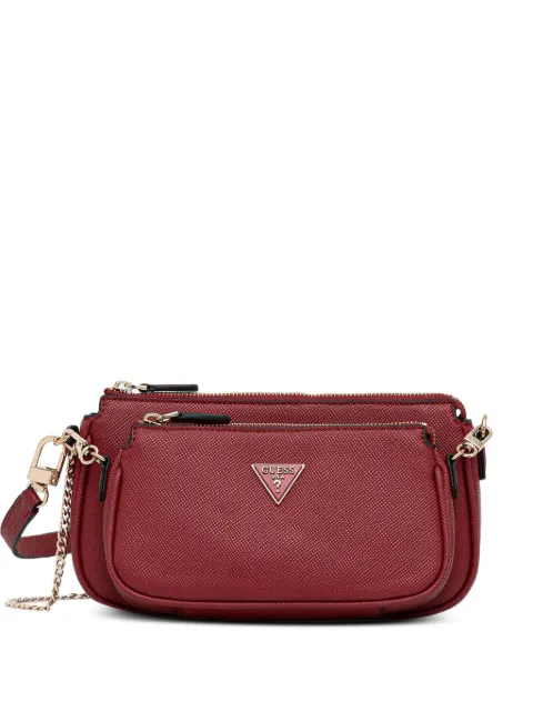 GUESS USA Noelle chain satchel cross body bag Red HWZG9672710