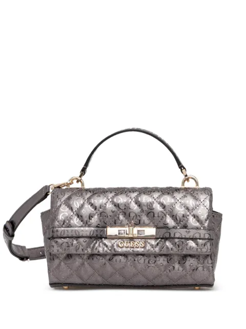 GUESS USA Idra 4G quilted tote bag Grey HWGM8157200