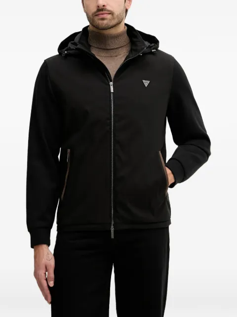 GUESS USA hooded zip jacket Black M4YL27WEDJ0