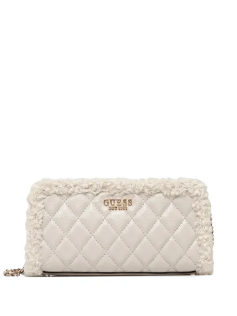 GUESS USA Cristi quilted cross body bag Neutrals HWTG8139720