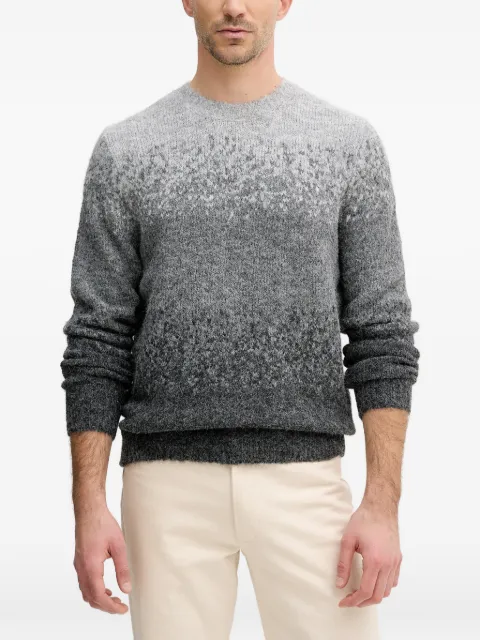 GUESS USA ombre crew-neck sweater Grey M5BR39Z0932