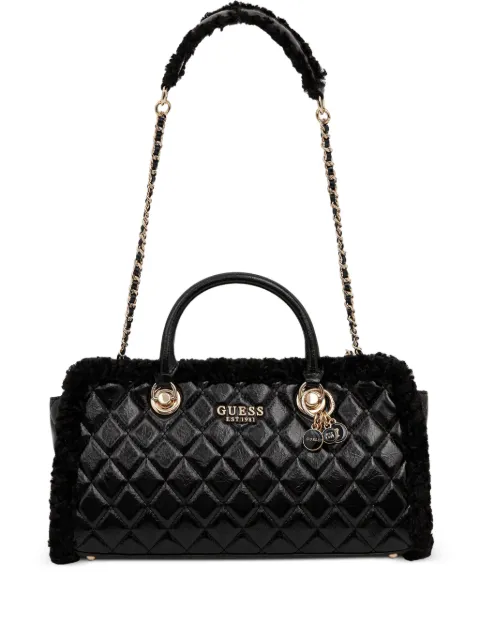 GUESS USA Cristi quilted tote bag Black HWTG8139090
