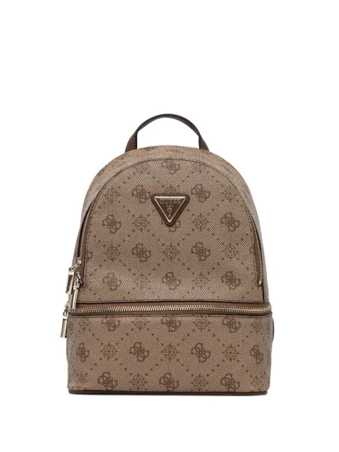 GUESS USA monogram zip backpack Brown TWGP9890032