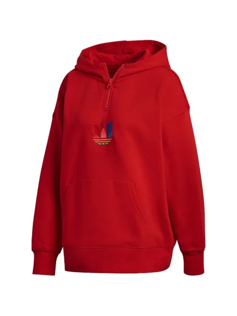 adidas Adicolor trefoil hoodie Red GD2247