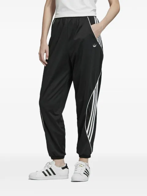 adidas Originals stripe track trousers Black FM1913