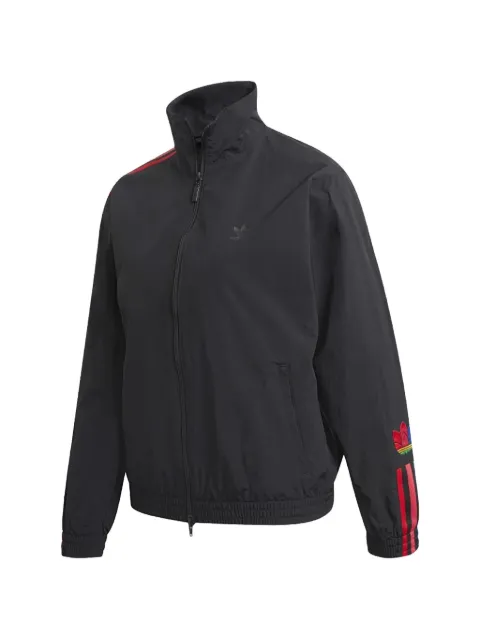 adidas trefoil track jacket Black GD2230