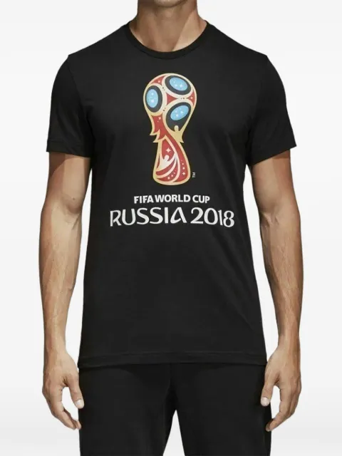 adidas Fifa World Cup Russia 2018 emblem T-shirt Black DM1300