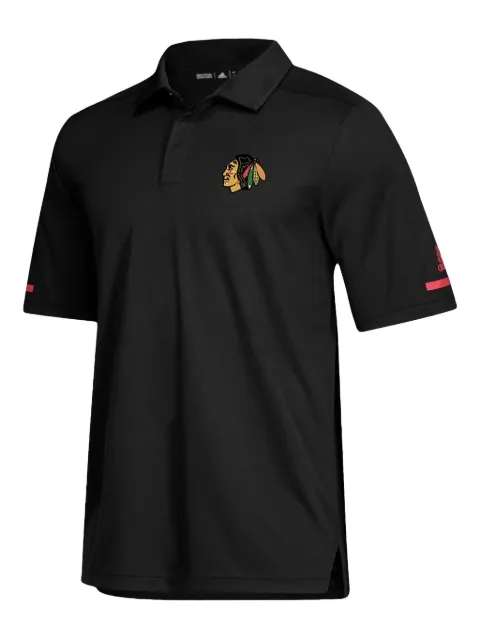 adidas Chicago Blackhawks Gameday short-sleeve polo Black D78293