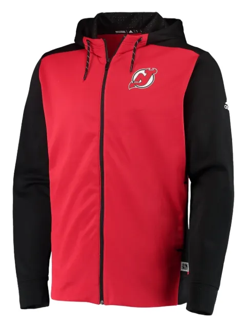 adidas NHL New Jersey Devils full-zip hoodie Red DN2830