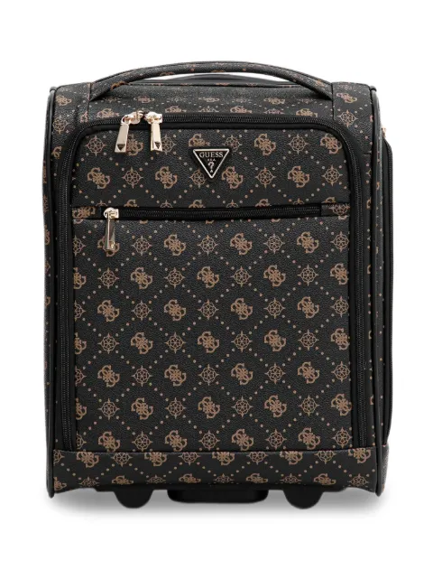 GUESS USA Silia 4G monogram zip-fastening troley travel Black TWGP9890972