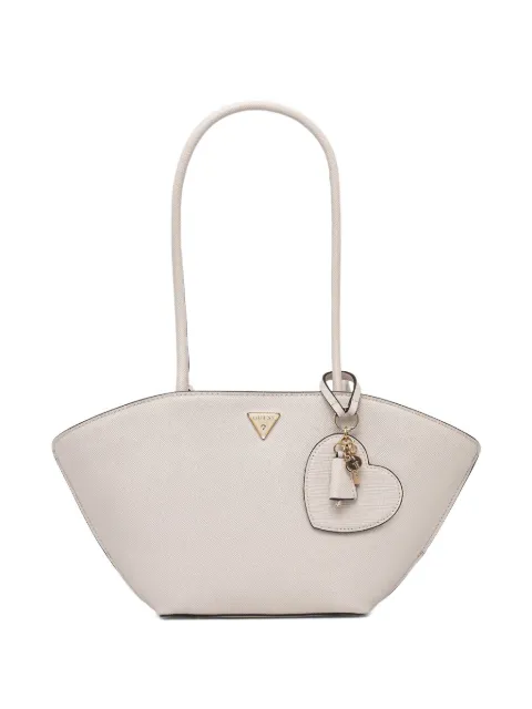 GUESS USA Bolena heart charm shoulder bag Neutrals HWZG9207090