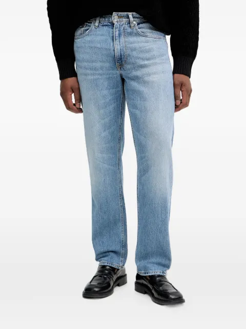 GUESS USA logo-patch jeans Blue M5BAT5D4K3B