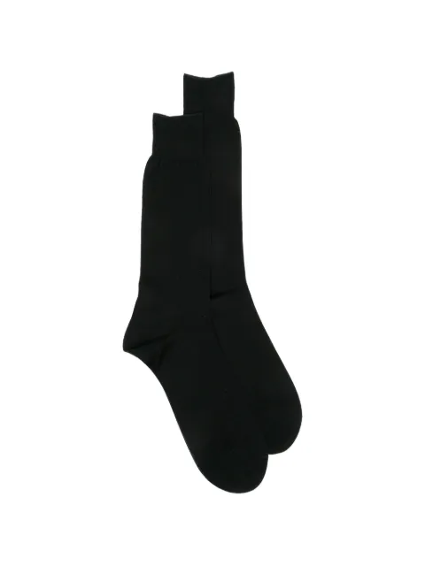 Zegna logo-print socks Black N4V400110001