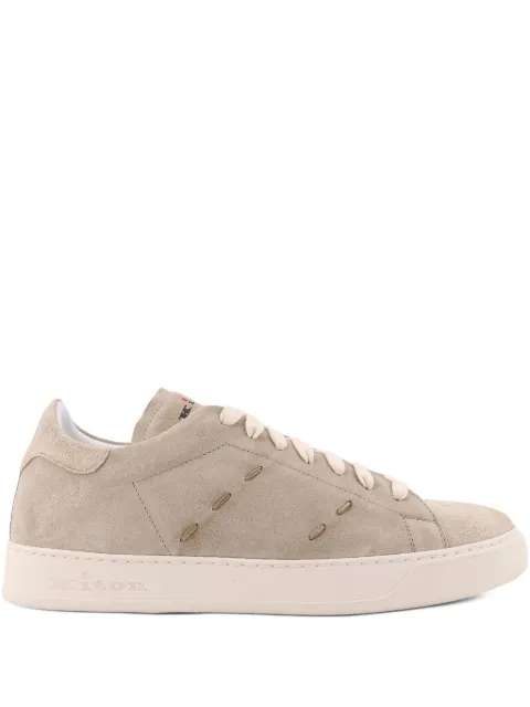 Kiton suede sneakers Neutrals USSA421N0141207SAND