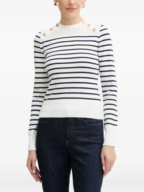 GUESS USA striped knitwear White W5BR36Z0422