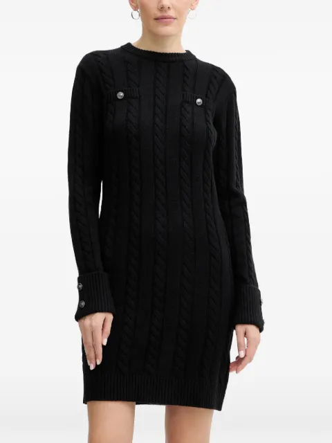 GUESS USA cable-knit mini dress Black W5BK46Z1192