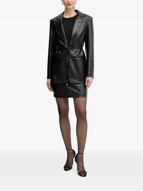 GUESS USA knot-detail mini skirt Black W5BD75WGIK0