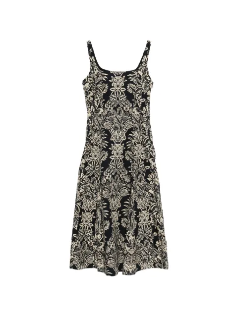 Ulla Johnson Natalia floral midi dress Black PS260136