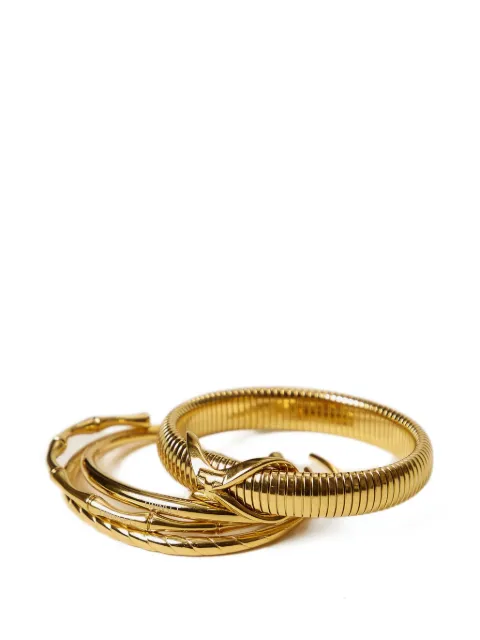 TWINSET set of bracelets with logo Gold 261TO5460