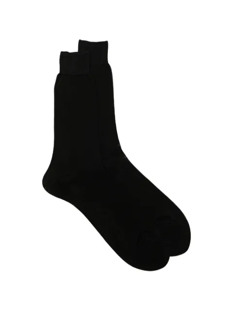 Zegna chiffon socks Black N4V400120022