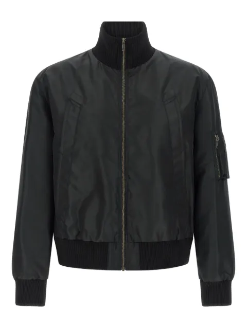 MM6 Maison Margiela high-neck bomber jacket Black SH0AM0076S53984