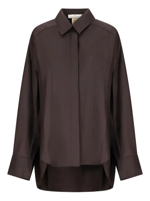 Di Stavnitser Heidi collared shirt Brown BI11PF25