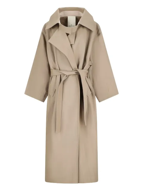 Di Stavnitser belted trench coat Neutrals C30PF25