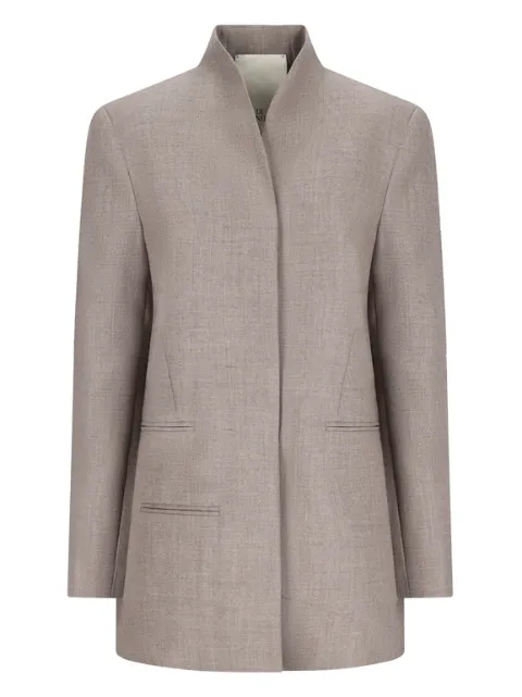 Di Stavnitser collar jacket Neutrals JK21PF25