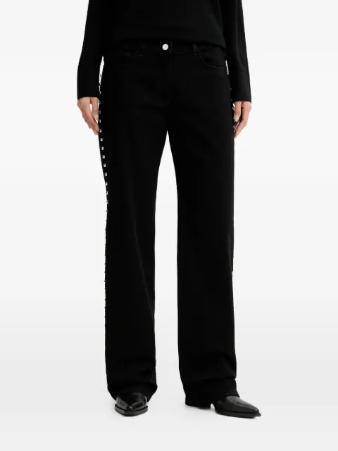 IRO Thess straight jeans Black WM23THESS