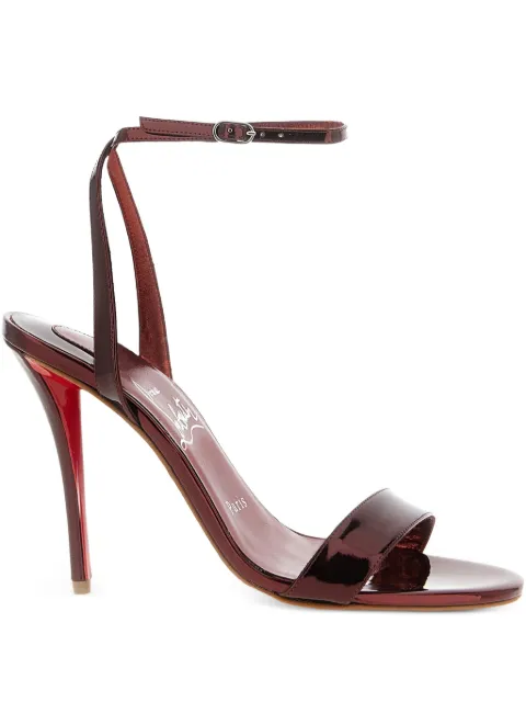 Christian Louboutin Miss Z mirror effect sandals Red 12600297222