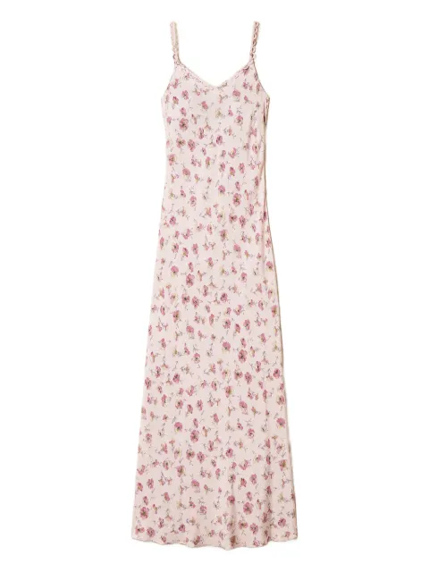 TWINSET floral-print maxi dress Pink 261TP210D