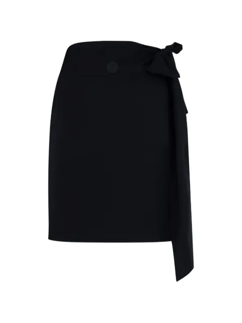 Hunza G sarong skirt Black SHORTSARONGUPF50