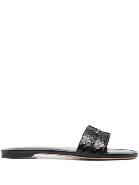 TOM FORD embossed hardware detail pumps Black W3834LCL516PNAA