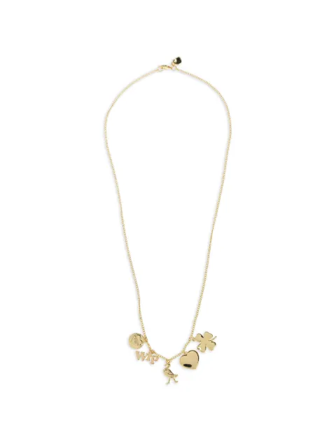 Carhartt WIP clover charm necklace Gold I036250
