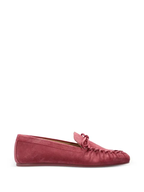 Stuart Weitzman Britt bow braided loafers Pink SM414