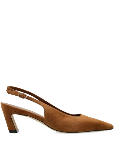 Stuart Weitzman Stassi pointed slingback pumps Neutrals SN059
